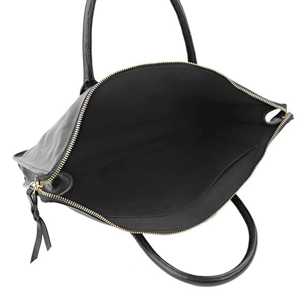 並行輸入 イルビゾンテ  ブリーフケース テスート D0308 P 153 ブラック 黒 爆買 | IL BISONTE | 04