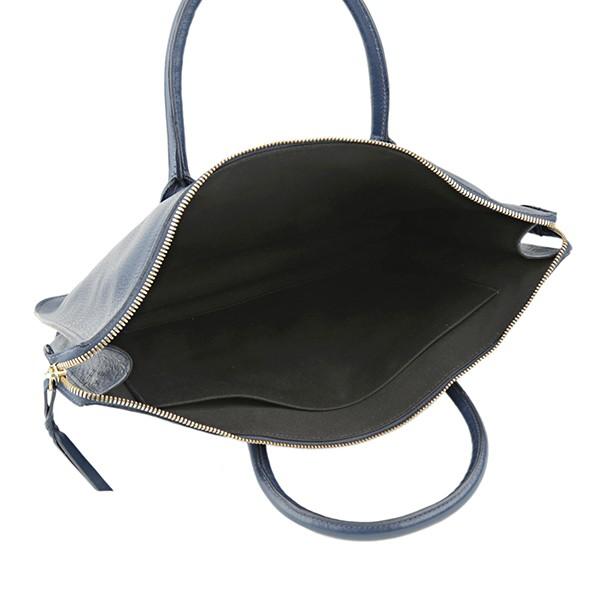 並行輸入 イルビゾンテ  ブリーフケース テスート D0308 P 866 ブルー 青 爆買 | IL BISONTE | 04