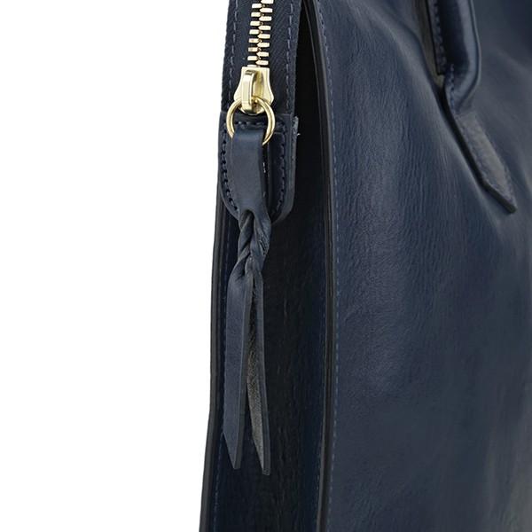 並行輸入 イルビゾンテ  ブリーフケース テスート D0308 P 866 ブルー 青 爆買 | IL BISONTE | 07