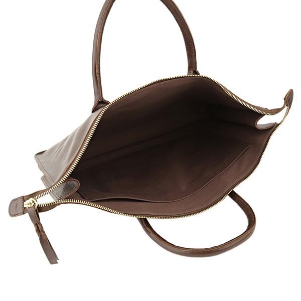 並行輸入 イルビゾンテ  ブリーフケース テスート D0308 P 869 ダークブラウン 茶 爆買 | IL BISONTE | 04