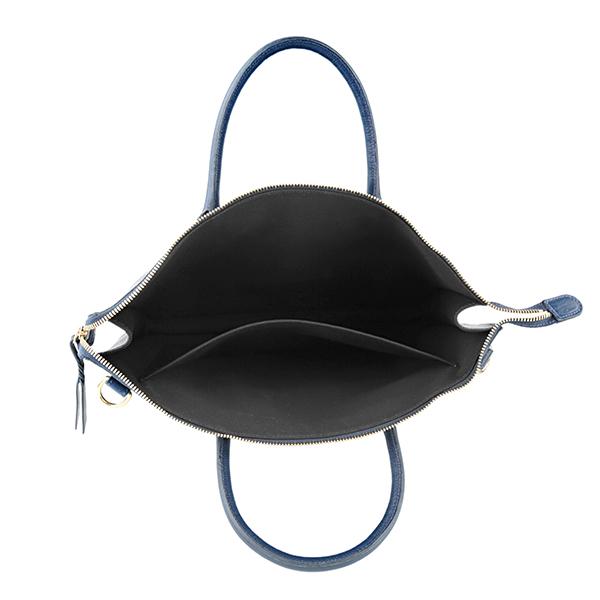 並行輸入 イルビゾンテ  ブリーフケース ヴァッケッタ D0308 TRP 866 BLU ブルー 青 爆買 | IL BISONTE | 04