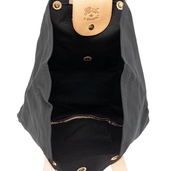 並行輸入 イルビゾンテ  トートバッグ テラ L0673 T T004 ブラック 黒 爆買 | IL BISONTE | 04