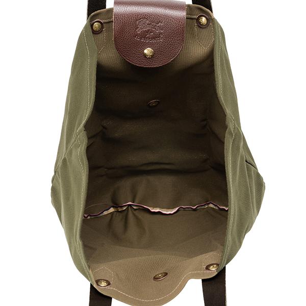 並行輸入 イルビゾンテ  トートバッグ テラ L0673 T T007 カーキ 爆買 | IL BISONTE | 04