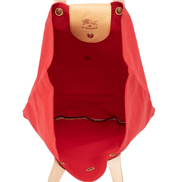 並行輸入 イルビゾンテ  トートバッグ テラ L0673 T T021 レッド 爆買 | IL BISONTE | 04