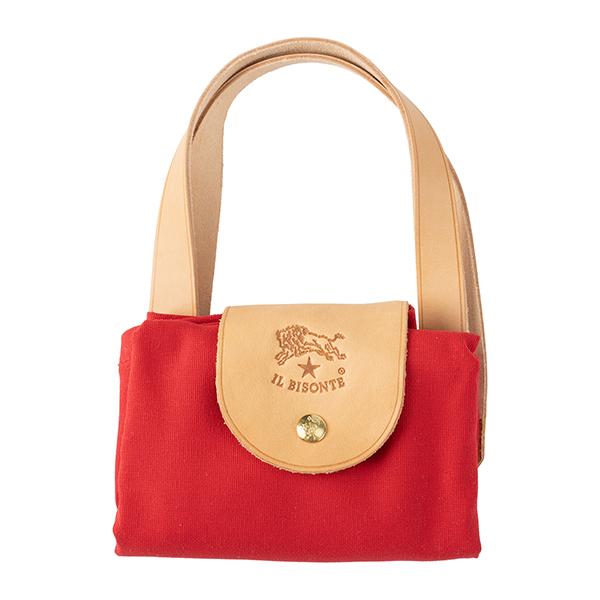 並行輸入 イルビゾンテ  トートバッグ テラ L0673 T T021 レッド 爆買 | IL BISONTE | 07