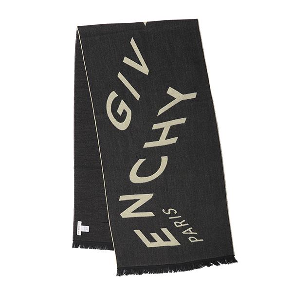 並行輸入 ジバンシイ マフラー ストール GIVENCHY ウール 4518 J4183 3メンズ ブラック 黒