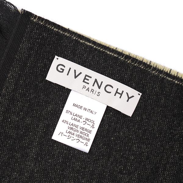 並行輸入 ジバンシイ マフラー ストール GIVENCHY ウール 4518 J4183 3メンズ ブラック 黒_6