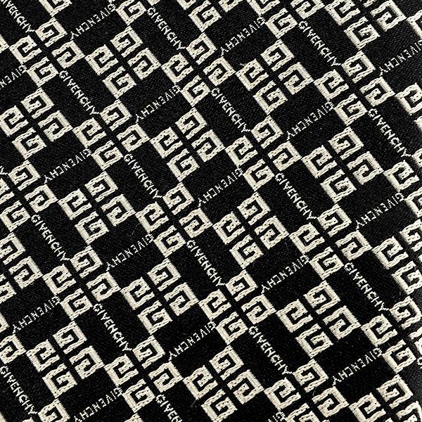 並行輸入 ジバンシイ ネクタイ GIVENCHY シルク J1750 5メンズ ブラック 黒 クリーム | GIVENCHY | 02