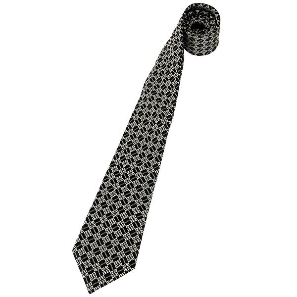 並行輸入 ジバンシイ ネクタイ GIVENCHY シルク J1750 5メンズ ブラック 黒 クリーム | GIVENCHY | 03