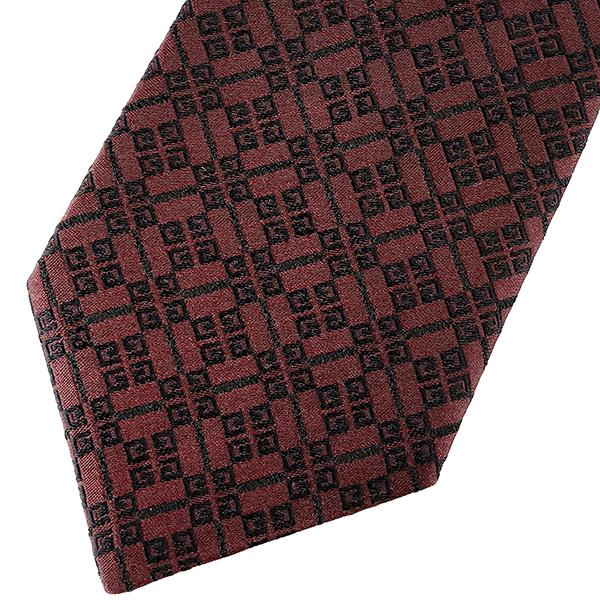 並行輸入 ジバンシイ ネクタイ GIVENCHY シルク J1750 6メンズ ワインレッド 赤 | GIVENCHY | 01