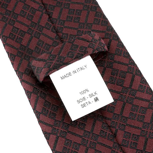 並行輸入 ジバンシイ ネクタイ GIVENCHY シルク J1750 6メンズ ワインレッド 赤 | GIVENCHY | 06