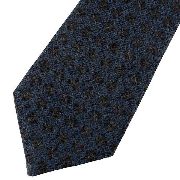 並行輸入 ジバンシイ ネクタイ GIVENCHY シルク J1750 7メンズ ブラック 黒 ブルー | GIVENCHY | 01