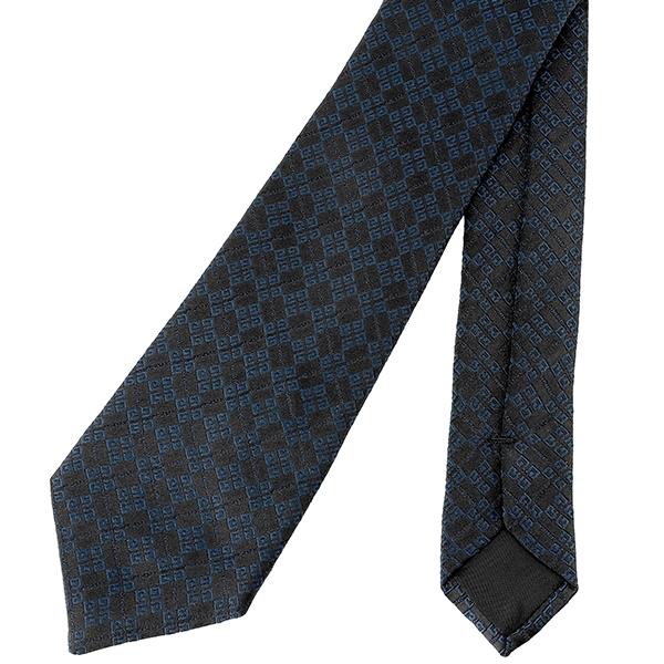 並行輸入 ジバンシイ ネクタイ GIVENCHY シルク J1750 7メンズ ブラック 黒 ブルー | GIVENCHY | 04