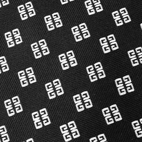 並行輸入 ジバンシイ ネクタイ GIVENCHY シルク J1751 4メンズ ブラック 黒 ホワイト 白 | GIVENCHY | 02