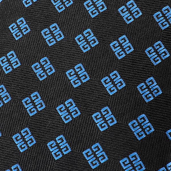 並行輸入 ジバンシイ ネクタイ GIVENCHY シルク J1751 7メンズ ブラック 黒 ブルー 青 | GIVENCHY | 02