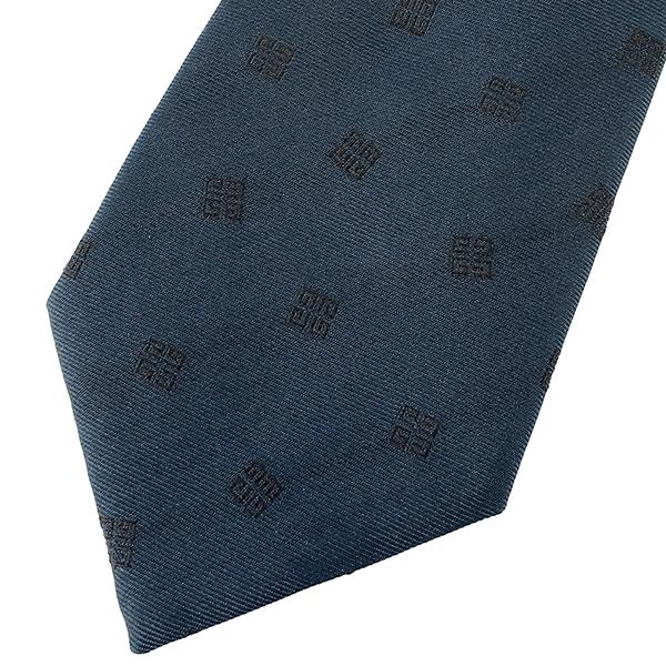 並行輸入 ジバンシイ ネクタイ GIVENCHY シルク J1752 10メンズ ネイビー 紺 | GIVENCHY | 01