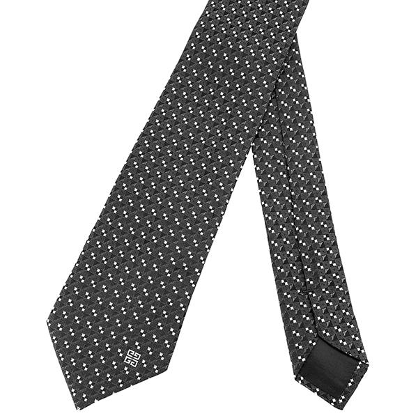 並行輸入 ジバンシイ ネクタイ GIVENCHY シルク J1776 1メンズ ブラック 黒 | GIVENCHY | 04