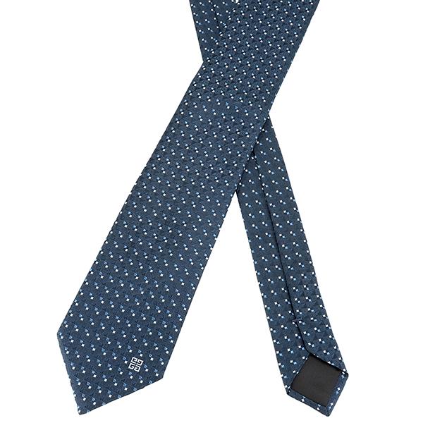 並行輸入 ジバンシイ ネクタイ GIVENCHY シルク J1776 3メンズ ネイビー 紺 | GIVENCHY | 04