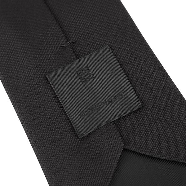 並行輸入 ジバンシイ ネクタイ GIVENCHY シルク J5222-1メンズ ブラック 黒 | GIVENCHY | 06