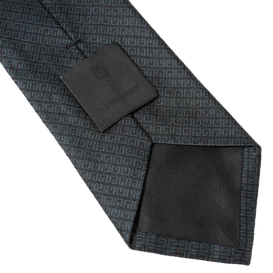 並行輸入 ジバンシイ ネクタイ GIVENCHY 4G シルクジャカード J5864 034メンズ ネイビー 紺 | GIVENCHY | 07