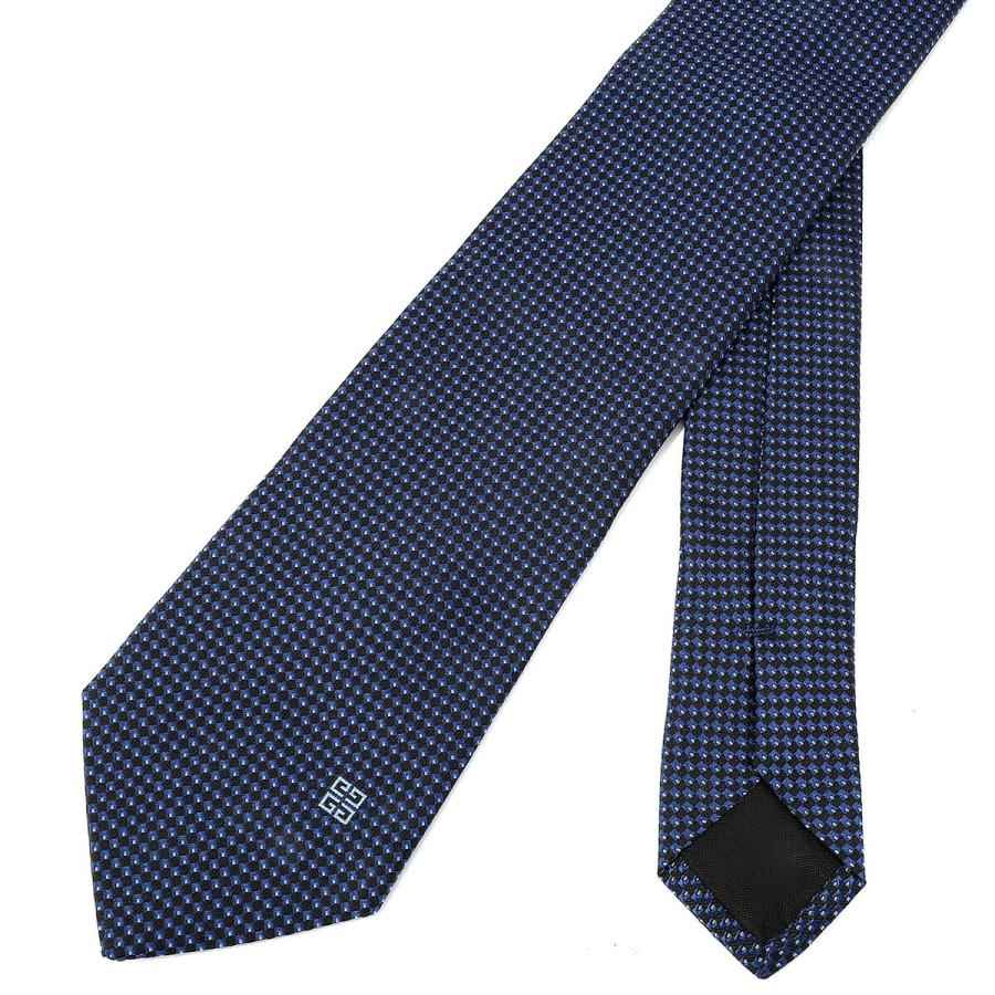 並行輸入 ジバンシイ ネクタイ GIVENCHY シルクジャカード J5893 010メンズ ブルー | GIVENCHY | 04
