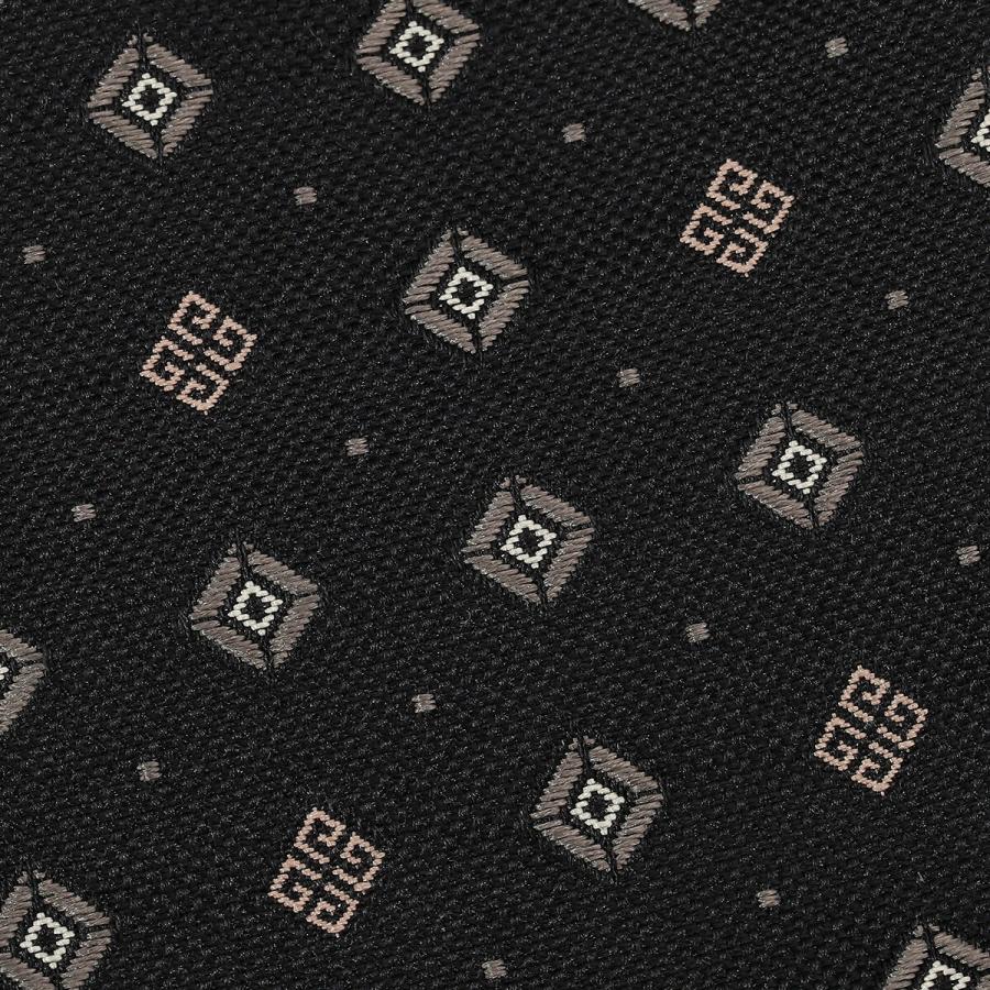 並行輸入 ジバンシイ ネクタイ GIVENCHY シルクジャカード J5903 001メンズ ブラック 黒 | GIVENCHY | 02