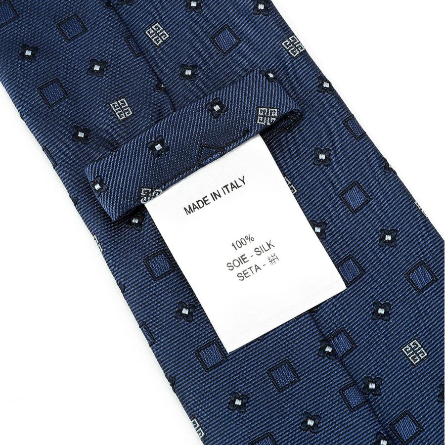 並行輸入 ジバンシイ ネクタイ GIVENCHY シルクジャカード J5906 004メンズ ブルー 青 | GIVENCHY | 06