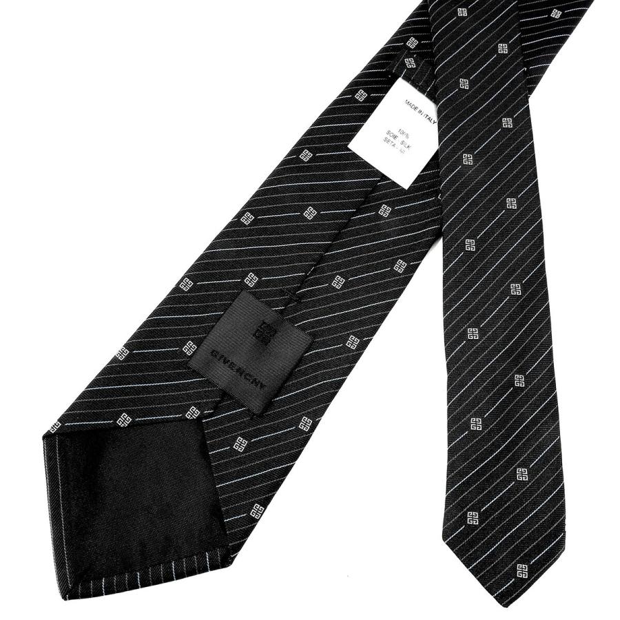 並行輸入 ジバンシイ ネクタイ GIVENCHY シルク J5907 001メンズ ブラック 黒 | GIVENCHY | 05
