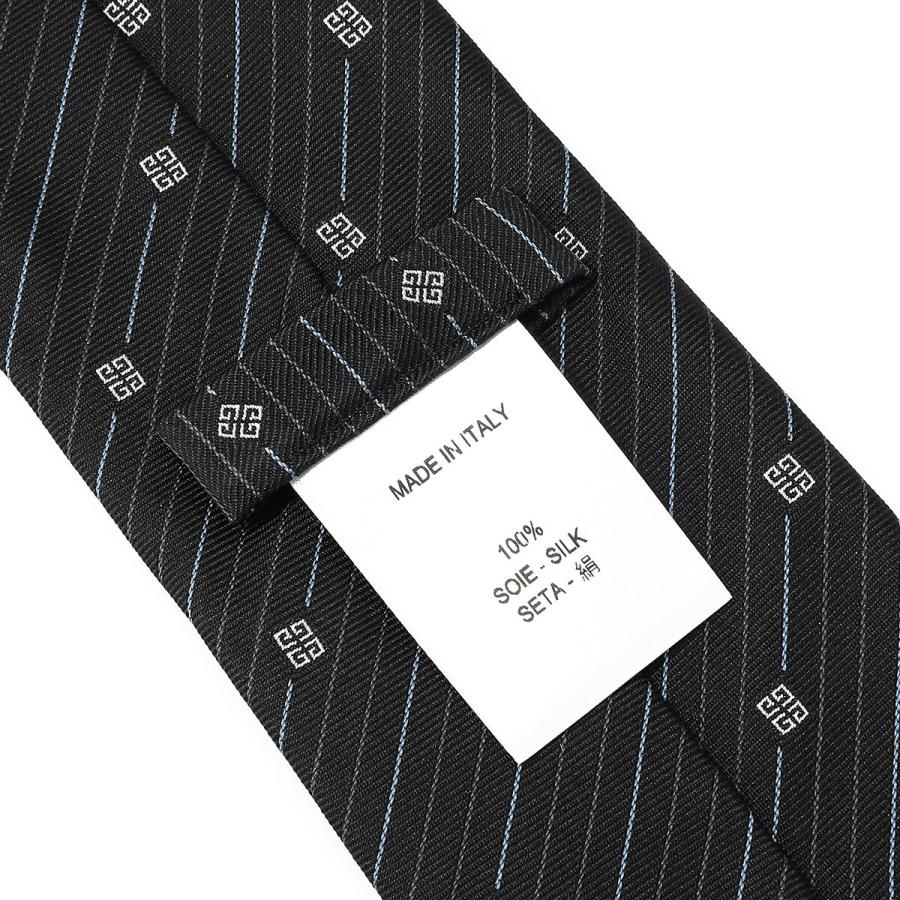 並行輸入 ジバンシイ ネクタイ GIVENCHY シルク J5907 001メンズ ブラック 黒 | GIVENCHY | 06