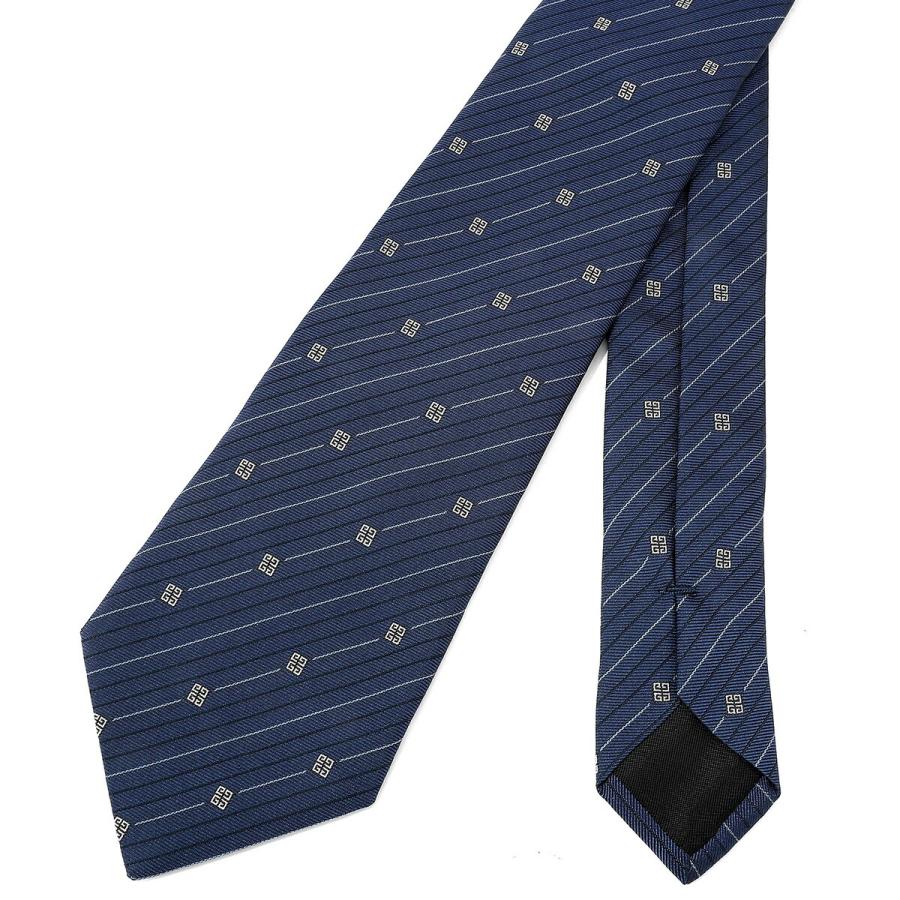 並行輸入 ジバンシイ ネクタイ GIVENCHY シルク J5907 002メンズ ネイビー 紺 | GIVENCHY | 04