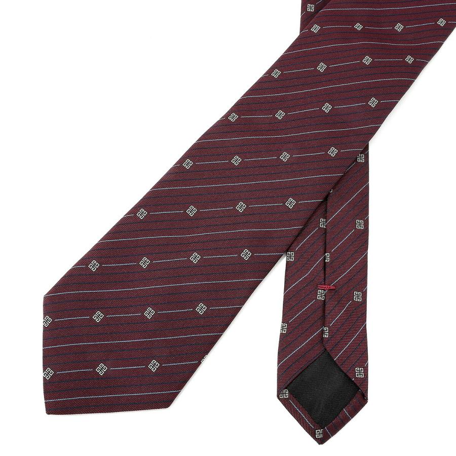 並行輸入 ジバンシイ ネクタイ GIVENCHY シルク J5907 003メンズ ダークレッド 赤系 | GIVENCHY | 04