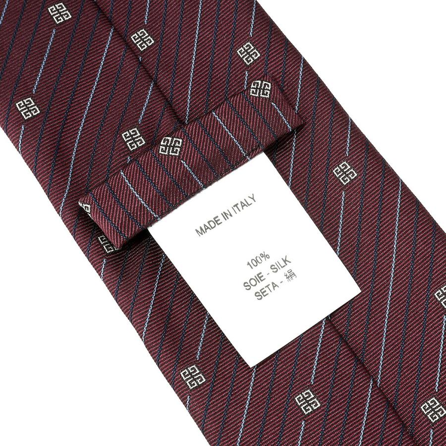 並行輸入 ジバンシイ ネクタイ GIVENCHY シルク J5907 003メンズ ダークレッド 赤系 | GIVENCHY | 06