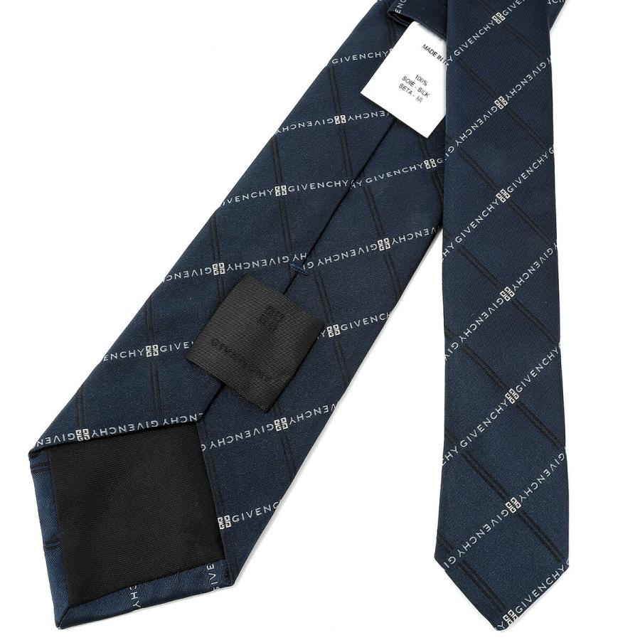 並行輸入 ジバンシイ ネクタイ GIVENCHY シルク J5912 002メンズ ネイビー 紺 | GIVENCHY | 05