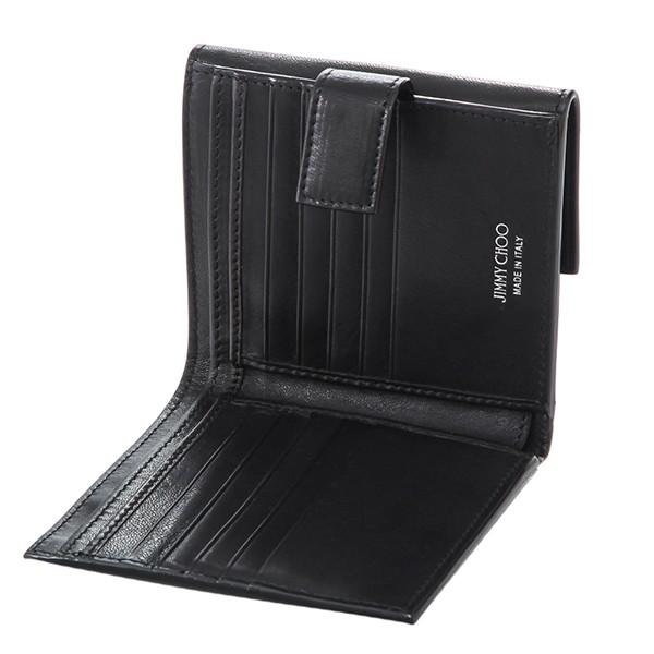 並行輸入 ジミーチュウ  2つ折り財布 フリーダ FRIDA CST BK ブラック 黒 爆買 | JIMMY CHOO | 04