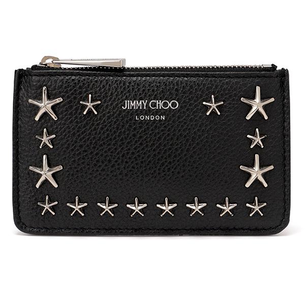 並行輸入 ジミーチュウ キーケース JIMMY CHOO ナンシー NANCY UFF BLACK/SILVERレディース ブラック 黒 | JIMMY CHOO