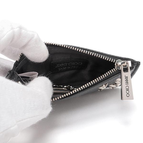 並行輸入 ジミーチュウ キーケース JIMMY CHOO ナンシー NANCY UFF BLACK/SILVERレディース ブラック 黒 | JIMMY CHOO | 04