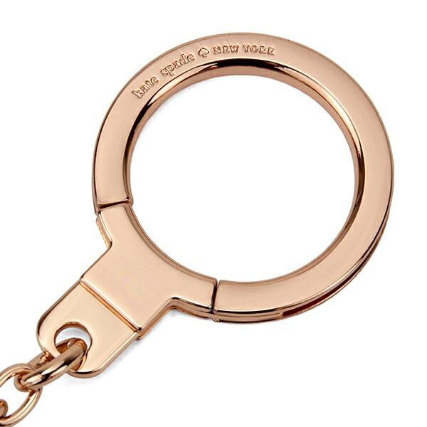 KATE SPADE モーガン ドッティ フローラル エンボスド キー ホルダー モーガン ドッティ フローラル エンボスド キー ホルダー