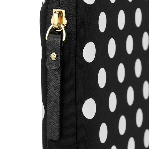 並行輸入 ケイトスペード その他 NEOPRENE DOT LAPTOP SLEEVE  8ARU1807 005 ブラック 黒/オフホワイト 白 爆買 | kate spade NEW YORK | 06