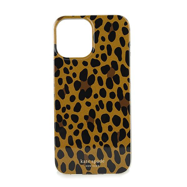 並行輸入 ケイトスペード iPhone12ProMax ケース kate spade レオパードプリント K5206 960レディース ブラック 黒 | kate spade NEW YORK