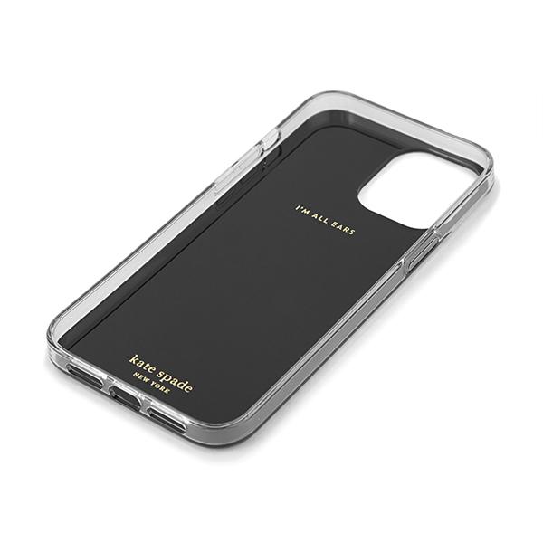 並行輸入 ケイトスペード iPhone12ProMax ケース kate spade レオパードプリント K5206 960レディース ブラック 黒 | kate spade NEW YORK | 03