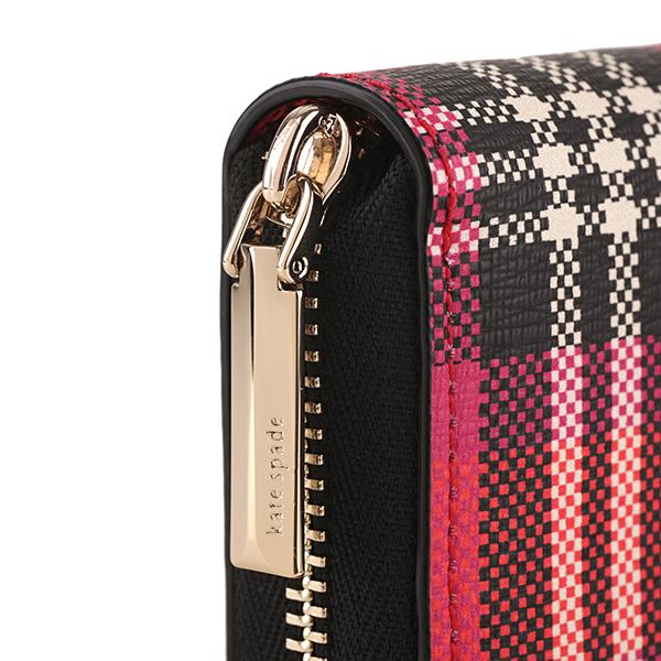 並行輸入 ケイトスペード カードケース kate spade フォリッジ プレイド K5390 650レディース レッド系 | kate spade NEW YORK | 06