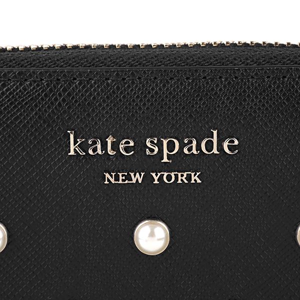 『GWスペシャル最大10,000円OFFクーポンあり』ケイトスペード 長財布(ラウンドファスナー) kate spade パール K5651 001｜brstring｜08