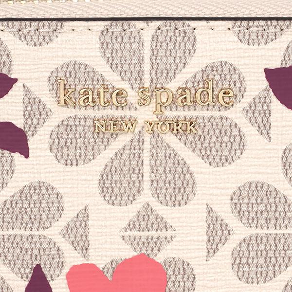並行輸入 ケイトスペード 長財布(ラウンドファスナー) kate spade スペード フラワー チェリー ブロッサム コーテッド キャンバス K6718 960 爆買 | kate spade NEW YORK | 05