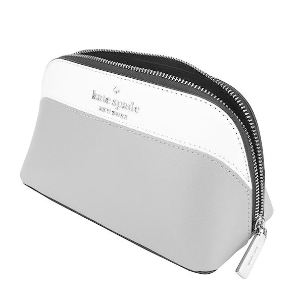 並行輸入 ケイトスペード ポーチ kate spade ステイシー K6756 020レディース グレー ホワイト 白 | kate spade NEW YORK | 03