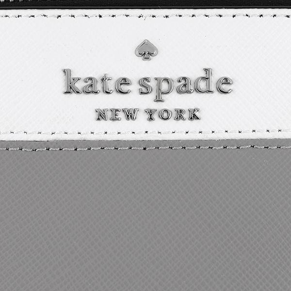 並行輸入 ケイトスペード ポーチ kate spade ステイシー K6756 020レディース グレー ホワイト 白 | kate spade NEW YORK | 06