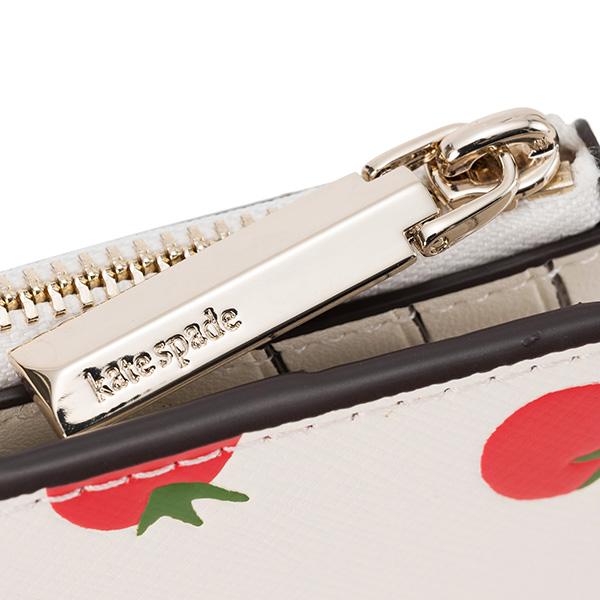 並行輸入 ケイトスペード カードケース kate spade スペンサー K7902 960レディース ホワイト系 白 レッド 赤 | kate spade NEW YORK | 07