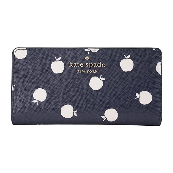 並行輸入 ケイトスペード 長財布 kate spade ステイシー K8306 960レディース ネイビー 紺 マルチ | kate spade NEW YORK