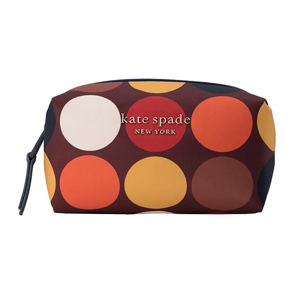 並行輸入 ケイトスペード ポーチ kate spade エブリシング パフィー K8911 960レディース ブラウン系 マルチ | kate spade NEW YORK