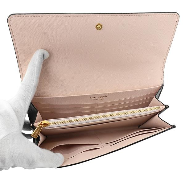 並行輸入 ケイトスペード 長財布 kate spade モーガン K8924 BLKレディース ブラック 黒 | kate spade NEW YORK | 03