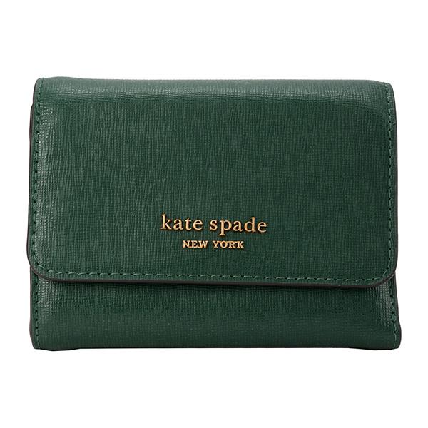 並行輸入 ケイトスペード 3つ折り財布 kate spade モーガン K8930 300レディース グリーン 緑 | kate spade NEW YORK
